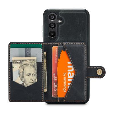 Carcasă pentru Samsung Galaxy A54 5G cu Suport Carduri Capac Spate din Piele Compatibilă cu MagSafe