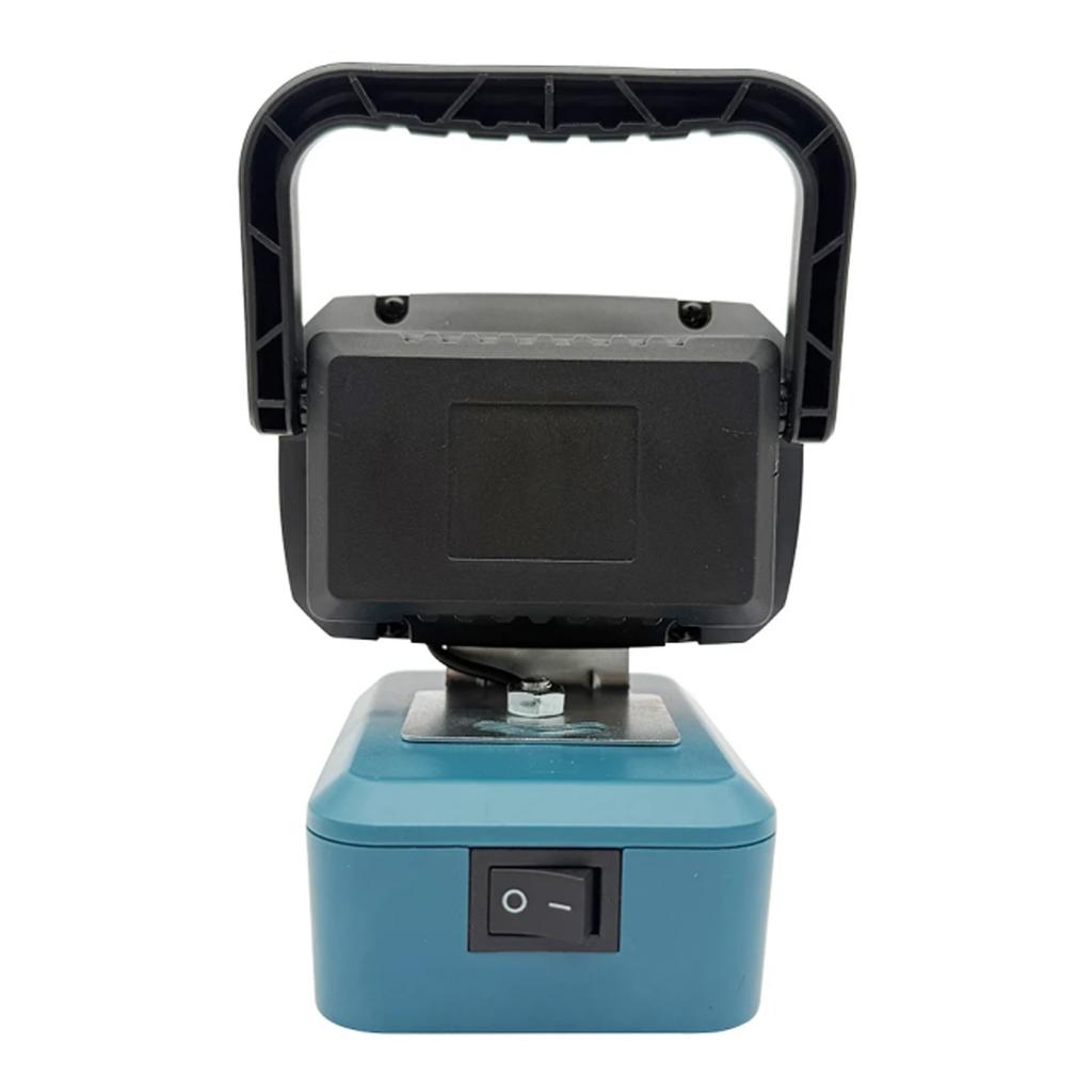 LED Work Light for Makita for Milwaukee for Dewalt Flashlight 18V Li-ion Battery Portable Emergency Lamp(Battery Not Included)