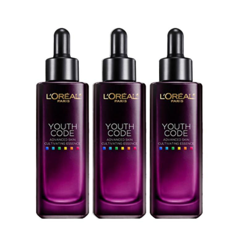 Loreal Paris Essence Intensive muscle , light lines soothing, brightening, , moisturizing, The fourth generation firming black essence-75ml3