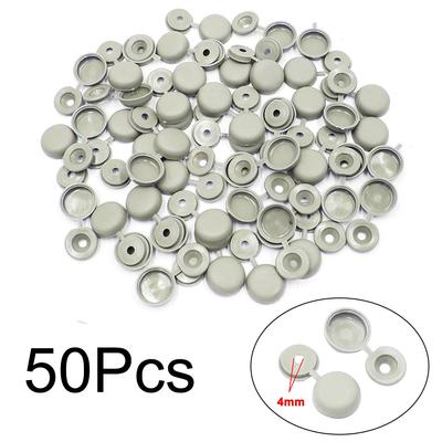 Screw Hinged Screw Cover 50pcs For Auto Car Decor Plastic Clips