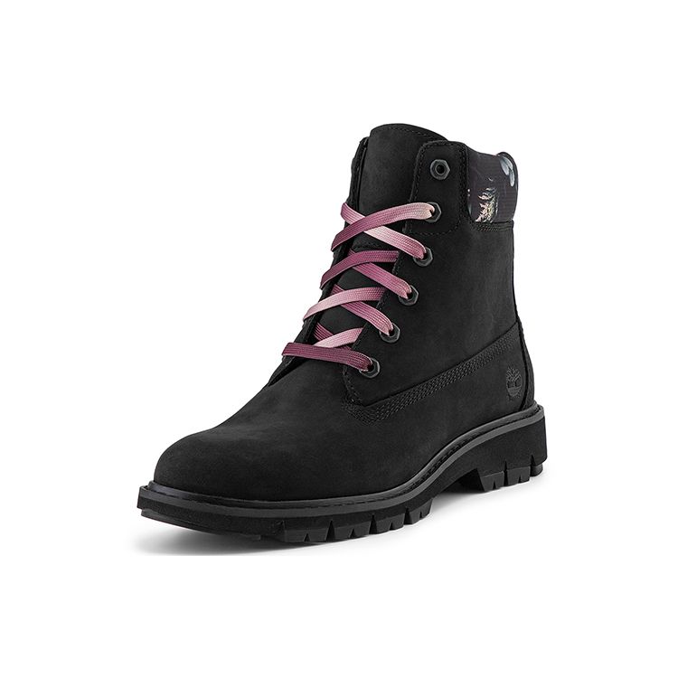 Timberland Lucia Way Casual Waterproof Short Martin Boots Women boots Black A2HWZW