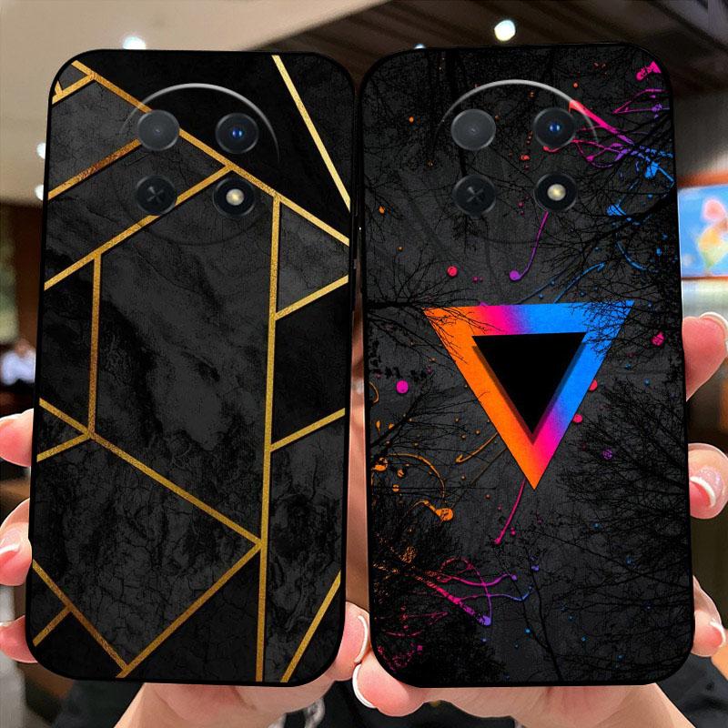 For Huawei Nova Y91 Case STG-LX1 Color Printing TPU Silicone Phone Cover For Huawei Enjoy 60X Shockproof Coque Fundas Cartoon