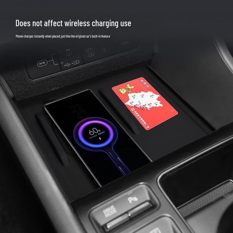 Hyundai Sonata Wireless Charging Silicone Pad - Non-Slip Car Interior Protection for 24 Models