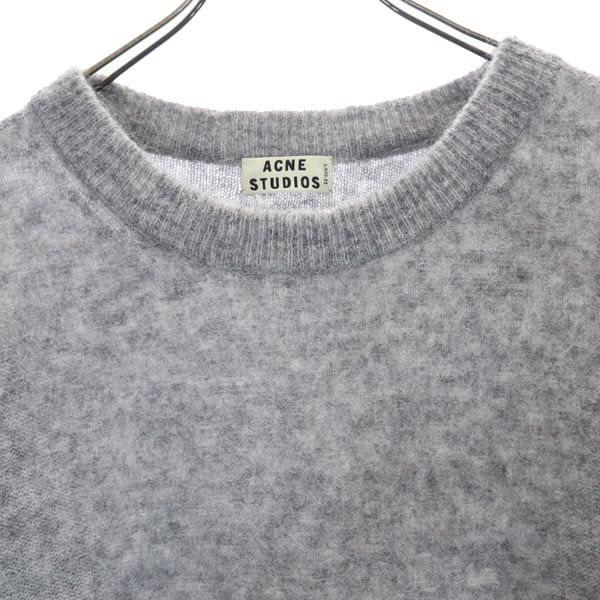 ACNE STUDIOS wool blend Long sleeve knit one piece XXS Gray sweater Women Used