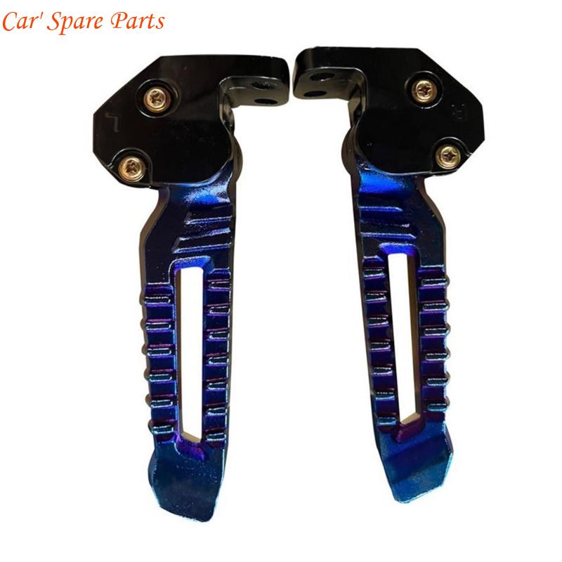 Y4UA Motorbike Modification Accessories Aluminum Footrest Pedal Replacement Foot Pegs