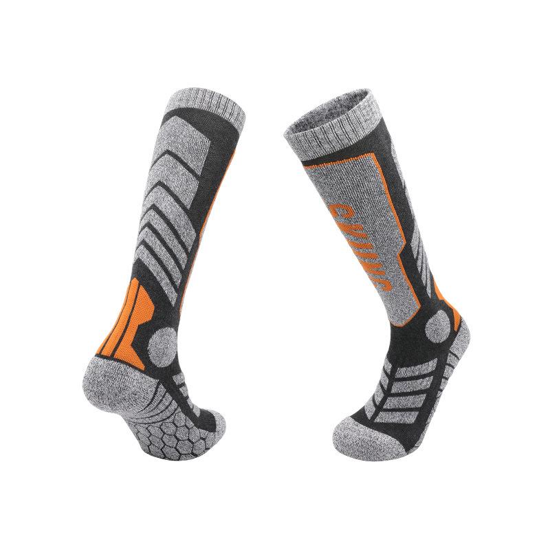 Autumn Outdoor Ski Socks: Warm, Non-Slip, Thick Terry for Men & Women - Ideal for Mountaineering & Snow Sports