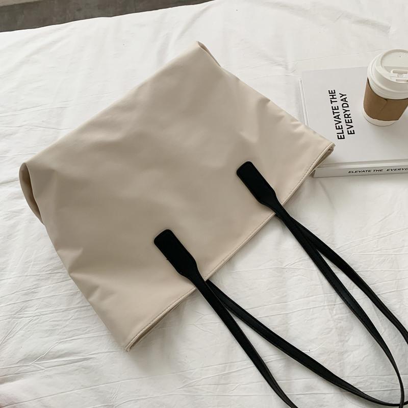 Large capacity women's bag 2020 autumn and winter new trendy fashion shoulder tote bag versatile simple casual handbag