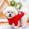 Kamizelka polarowa dla szczeniaka Zimowa odzież dla zwierząt Szczeniak Kot Uśmiechnięty tył Polar jagnięcy Dwunożny płaszcz Bichon Frise Teddy Mały pies Kamizelka