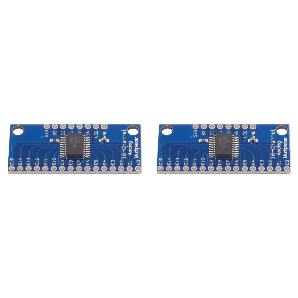 1-10pcs CD74HC4067 16-Channel Analog Digital Multiplexer Breakout Board Module for Arduino 2V-6V Microcontroller 16 Device