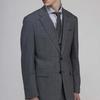 Giosong Giosignature Single Notched Suit Grey Check ZF3SU355GY