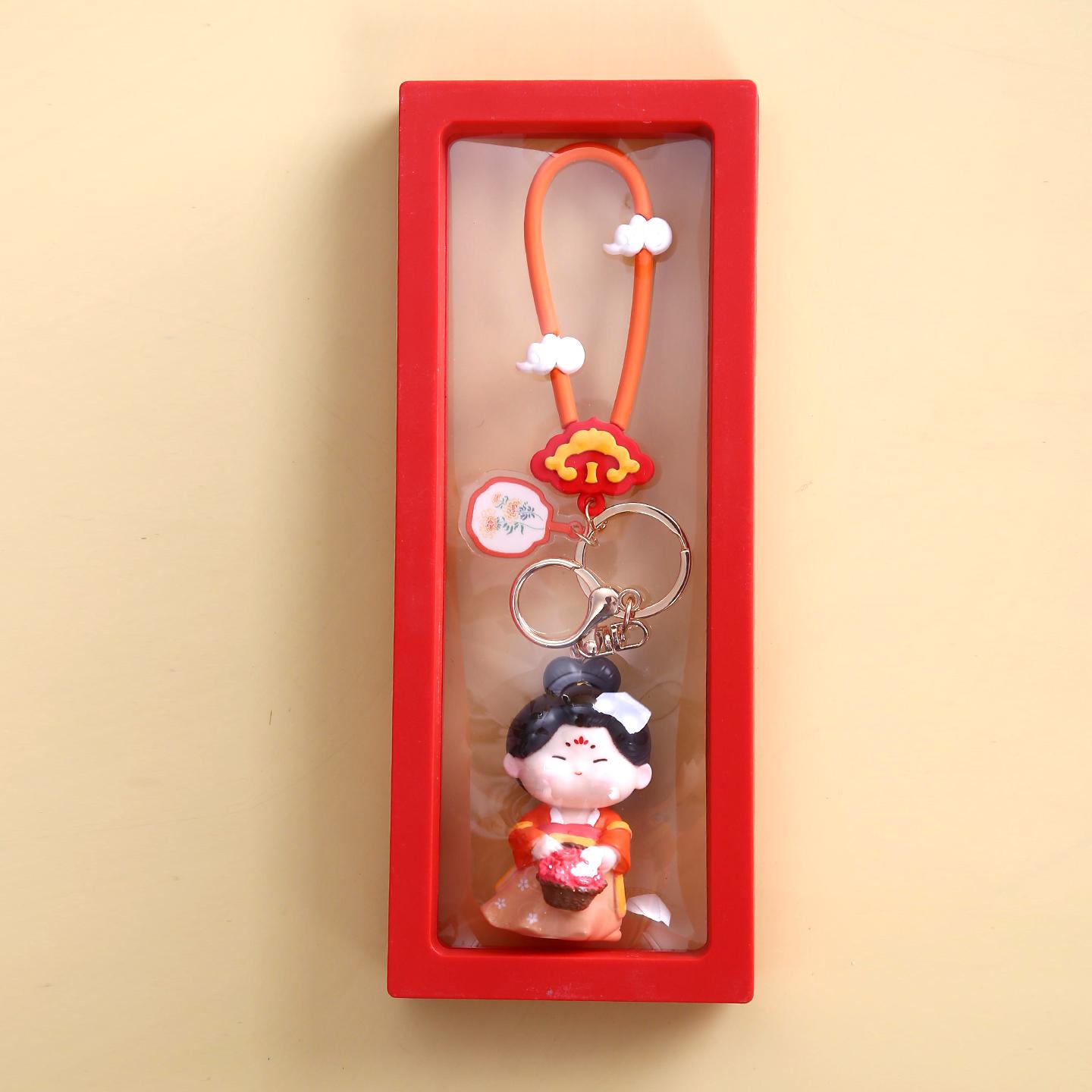

Shaanxi Tang Dynasty Style Xi an Keychain Pendant – Luoyang Cultural Souvenir