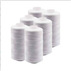 Home Sewing Thread DIY Hand Sewn Black And White Thread 500m 402 Polyester Sewing Thread Material