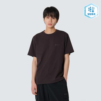 [Snowpeak] Quick Dry Basic Short Sleeve T-shirt Wine (S26MUTTS12)
