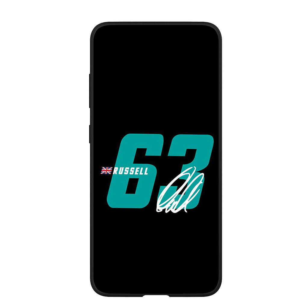 Phone Case for Samsung Galaxy S25 S23 S22 S24 Ultra FE A05 A06 A15 A16 A36 A37 A35 A54 A55 A56 A57 A25 A26 A53 A17 No63 F1 Number Funda No 63 23 Cover