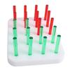 20 Hole Acrylic Pegboard for Finger Dexterity Training Fine Motor Skills Hand Eye Coordination Exercise Tool