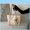 Stylish Womens Large Capacity Shoulder Bag With Zipper Closure For Commuting