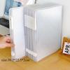 A4 File Storage Box Transparent Double Buckle Plastic Archive Box Waterproof And Dustproof Graduation Certificate Material Box