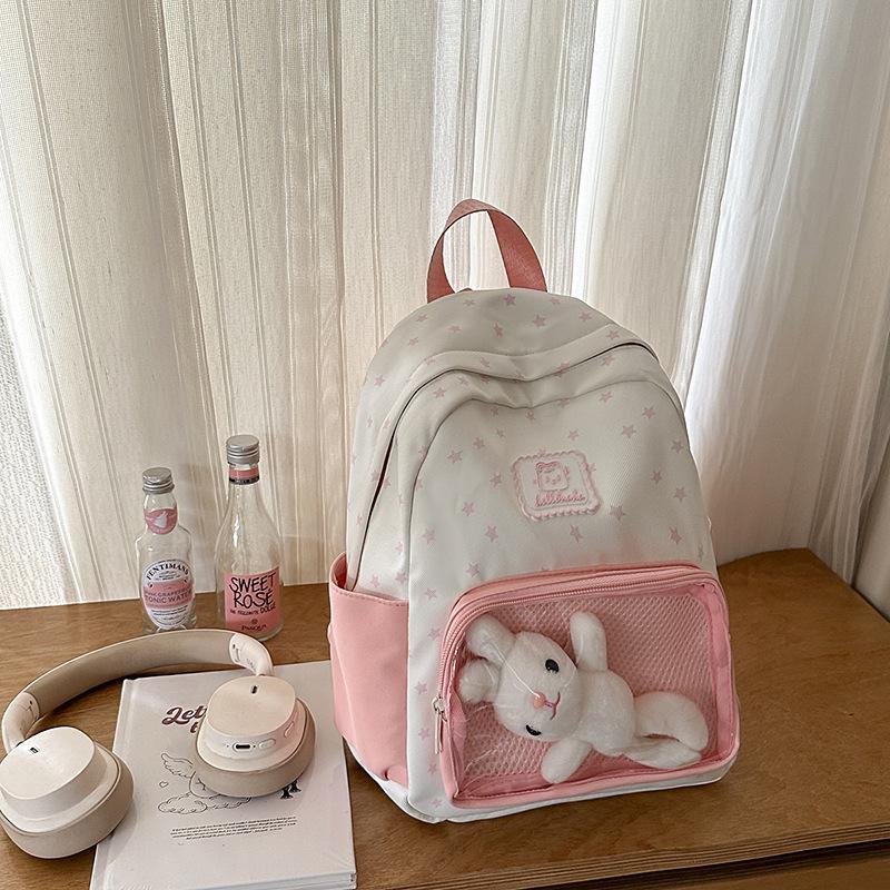 Junior High School Girls with Large Capacity Casual and Cute Japanese High Value and Durable High School Girls with Female College Students Backpack