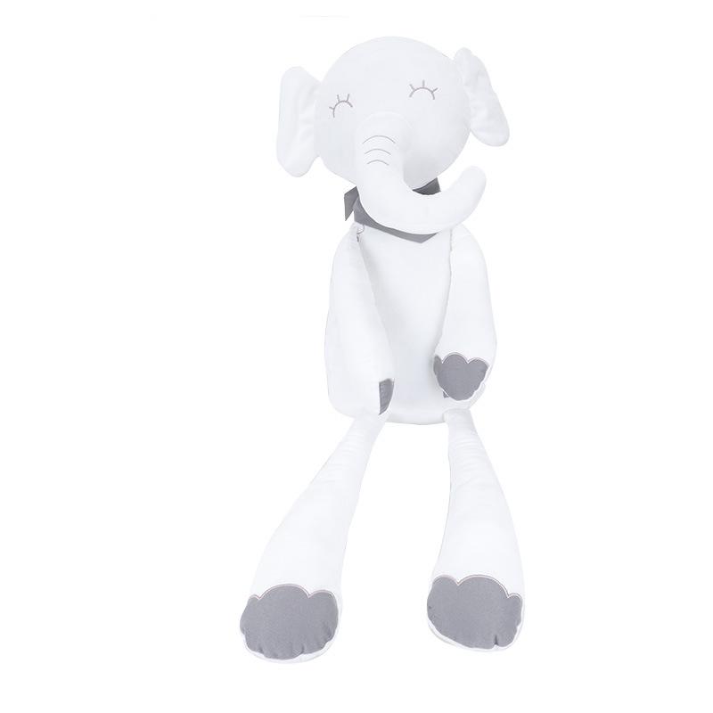 BBSKY Baby Bow Long-Legged Rabbit Large Soothing Sleep Companion Doll