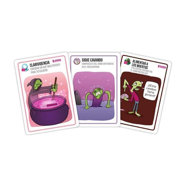 Jeu De Plateau - ASMODEE - Zombie Kittens - Version Espagnole - Multicolore - Pour Enfants