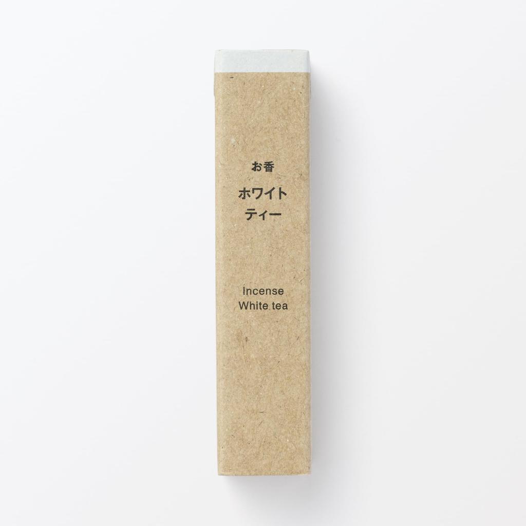 Incenso Chá Branco MUJI 12 tipos 84465338 - varetas/vara