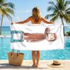 Curious George Fashion Beach Towel: Ideal for Summer Adventures Soft, Absorbent and Quick Drying Suitable for Swimming and Bathing