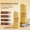1/2 Stück 83g Deodorant Stick für Männer Frauen, Vanille & Pistazien Duft, Tägliche Achselpflegecreme, Langanhaltender Geruchsschutz Deodorant Balsam