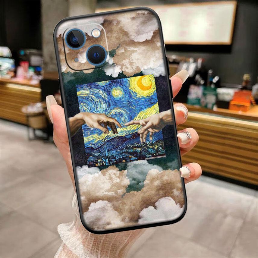 IK31 Fresko Adam Skulptur Engel Neue High-End Muschel Handyhülle für Redmi Note 13 14 Pro+ Plus A3 A3X 13X 13C 13R 14S 14C 14R