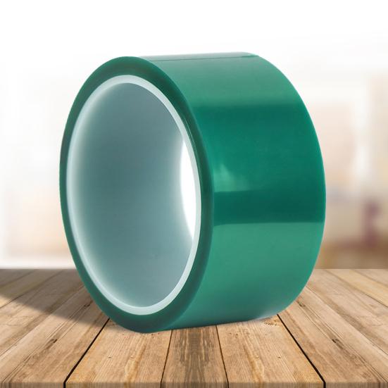 5Pcs Adhesive Sticker Waterproof Acid and Alkali Resistance Insulation High Temperature Green Tape