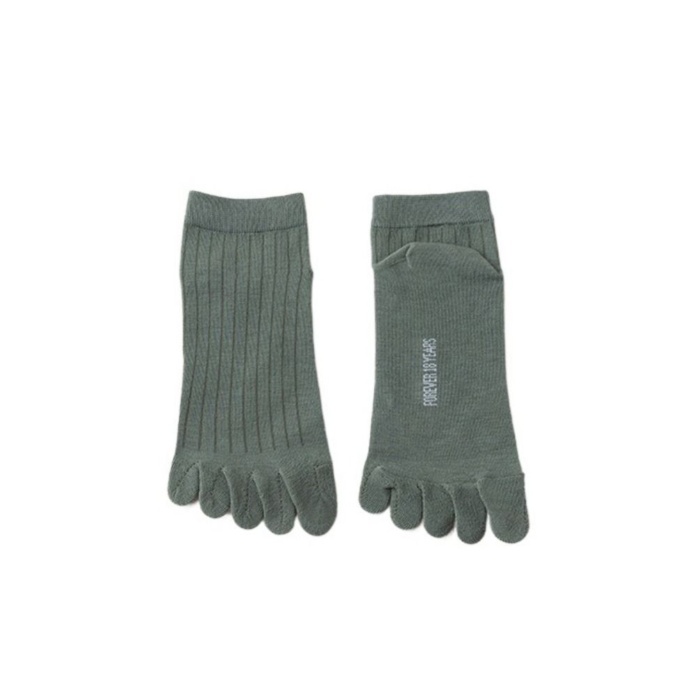 With Separate Fingers Five Finger Socks Thin Cotton Toe Socks Low Cut Ankle Sports Socks  Summer