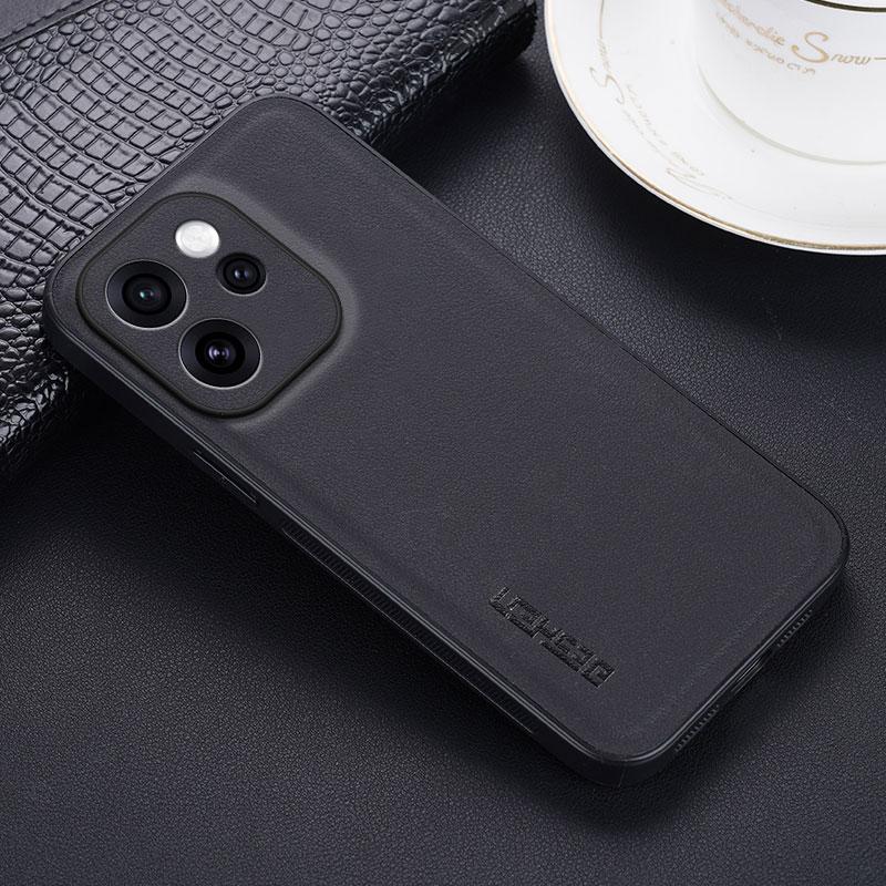 Case For OPPO Reno 15 Pro Ultra PU Leather Carbon Fiber Cover For Reno 15 15Pro Anti-Shock Silicone Soft Frame Phone Case Bumper