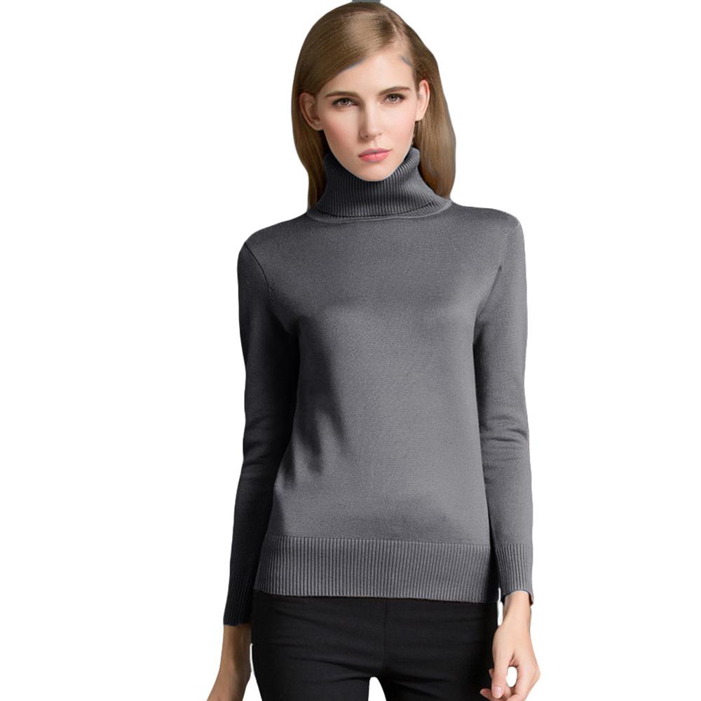 

Модный зимний женский свитер, трикотаж, водолазка с длинными рукавами, вязаный пуловер в рубчик, топы