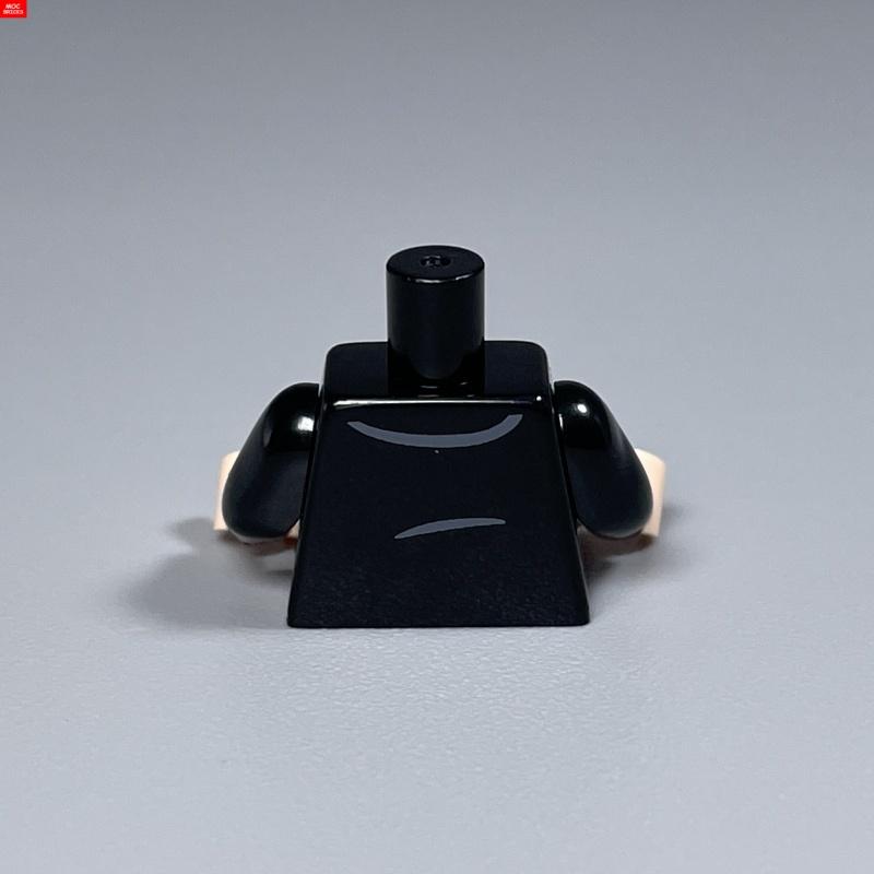 5pcs/lot MOC Bricks Torso Suit Body Wear Arms Hands Muscle Chef Cloth Educational Building Blocks Assembled Toys Plastic Dolls