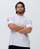 Leubase Old School Bag Dark Red Logo Oversized Short Sleeve T-Shirt_White