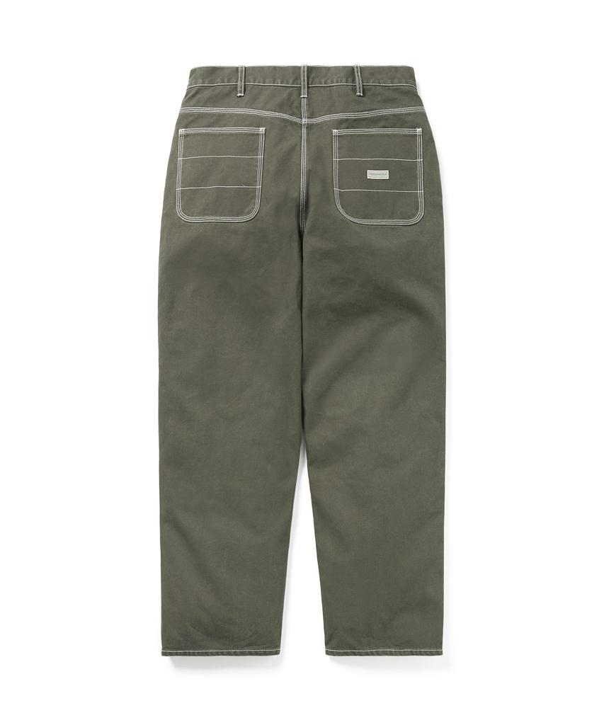 THISISNEVERTHAT Contrast Stitch Pant Olive