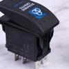5Pin Car Switch Boat Truck Light Toggle Switch Waterproof 12V/24V Bar Style Toggle Rocker Reverse Rear Light Switch
