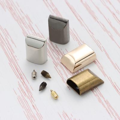 10pcs 4 Colors Sewing Buckles DIY Bag Craft Leather Hardware Zippers Tail Clip Tail Plug Head Zipper Stopper