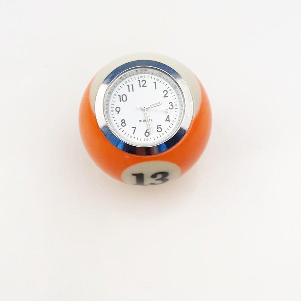 

Resin Billiards Ball Clock 57mm Resin Clock Table Clock Decorative Clock Bar Use