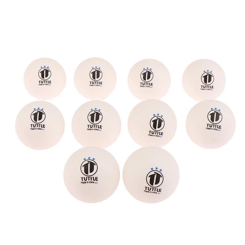 10Pcs 3-Star Professional Ping Pong Balls 40Mm High Elasticity Games Supplies