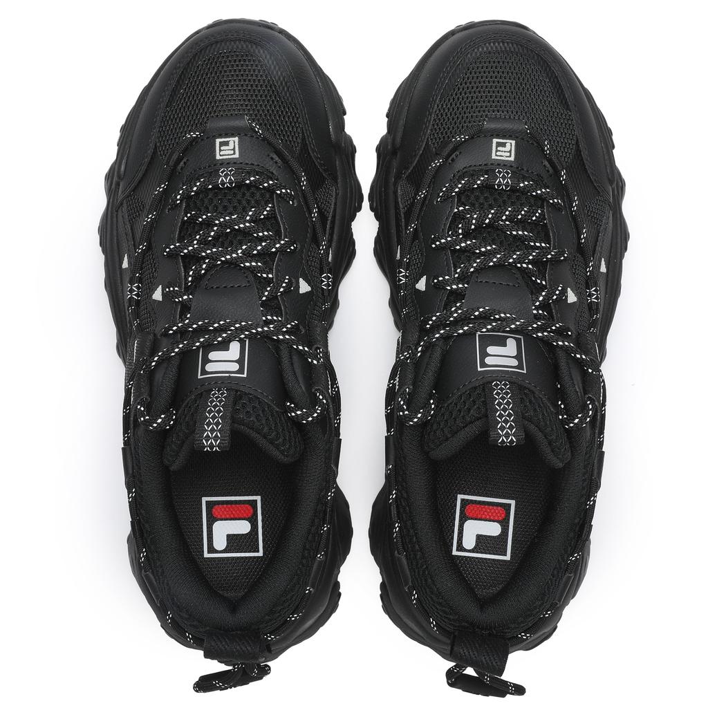 FILA Fluid 5 Cat Paw 5.0 Retro Comfortable Fifth Generation Non-Slip Wear-Resistant Low-Top Casual Shoes Women sneaker Black F12W422103FBK