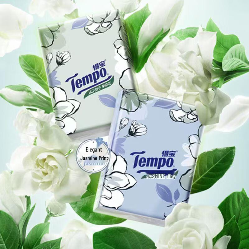 Tempo Jasmine Scent Mini Tissues