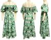 European and American Off-the-Shoulder Puff Sleeve A-Line Summer Dress for Women