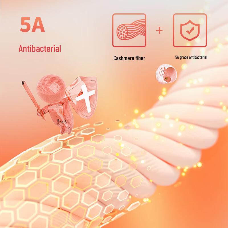 Hengyuanxiang Men's Cashmere Blend Thermal Base Layer Set