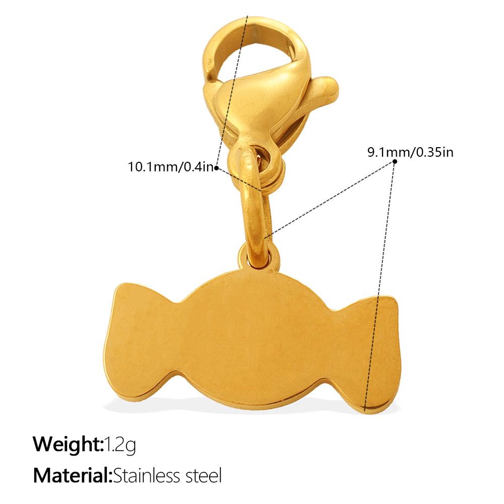 European and American Cute Sweet Wind Pizza Candy Food Series Lobster Buckle Pendant DIY Bracelet Necklace Exquisite Accessories 2026