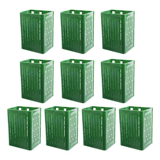 1/2/3/5/10 Stück Aquarium-Pflanzenhalter, Hängetopf für Aquarien, mit Haken, Kunststoff-Wasserpflanzenbecher für Aquascape-Dekoration