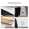 10W Wireless Charging Bedside Lamp with Alarm Clock & Three-Level Dimming Night Light