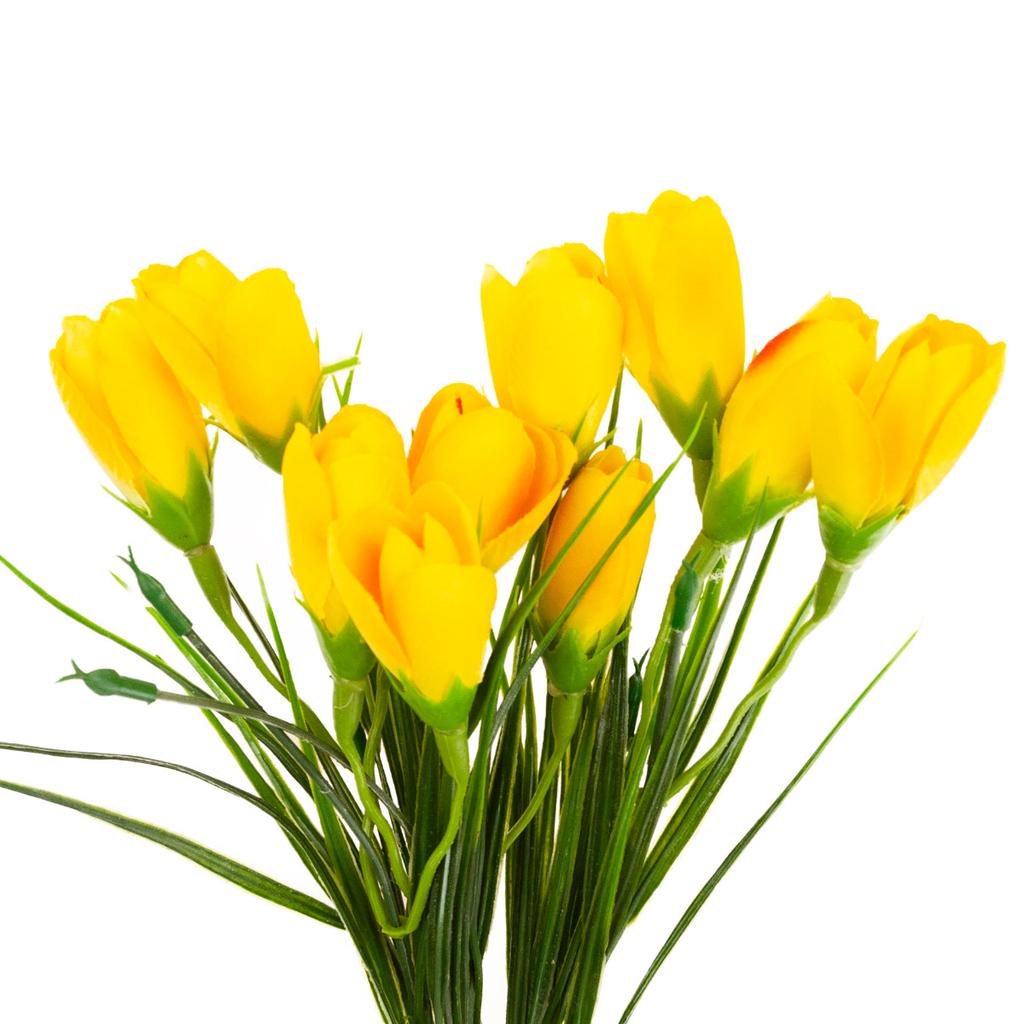 CV26807-8 TULIP BOUQUET OF FOAM TULIPS X7 pink ARTIFICIAL TULIPS IN A BOUQUET