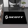 S-ScottS Bike Logo Floor Mat Rectangle Anti-slip Home Soft Badmat Front Door Indoor Outdoor Mat Hotel Decor Mat