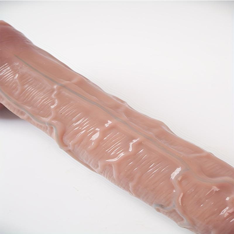 [Anal Masturbator, Dildo] Anal Masturbator mit verschiebbarer Vorhaut für Männer und Frauen - Dildo mit Analplug - Sexspielzeug für Erwachsene für Paare, Vergnügen
