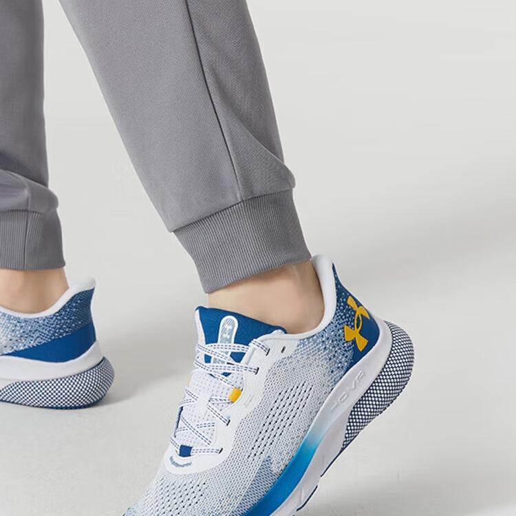 Under Armour Solid Color Stand Collar Windproof Warm Down Jacket Casual Knitted Sports Pants Casual Sports Suit 23600804-013+23600704-014